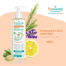 Load image into Gallery viewer, Puressentiel Purifying Extra-Rich Liquid Soap 250mL
