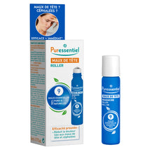 Load image into Gallery viewer, Puressentiel Headache Roll On 5ml with box
