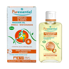 Load image into Gallery viewer, Puressentiel Muscle & Joints Friction Arnica 100ml with box