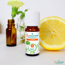 Load image into Gallery viewer, Puressentiel Organic Lemon Essential Oil 10ml lifestyle
