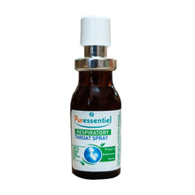 Load image into Gallery viewer, Puressentiel  Respiratory Throat Spray 15ml back