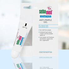 Load image into Gallery viewer, Sebamed Clear Face  Anti - Pimple Gel Tinted 10ml lifestyle shot
