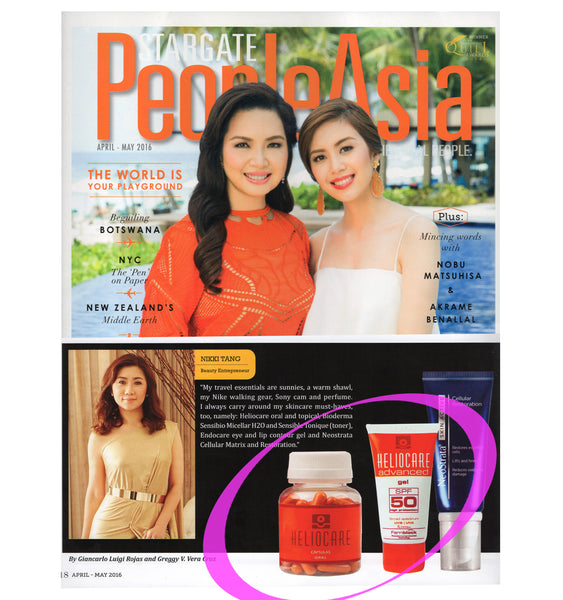 People Asia - The World is your Playground - Nikki Tang on Heliocare