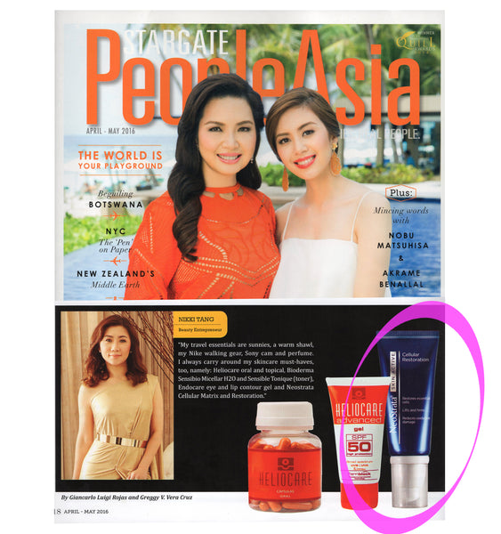 People Asia - The World is your Playground - Nikki Tang on NeoStrata