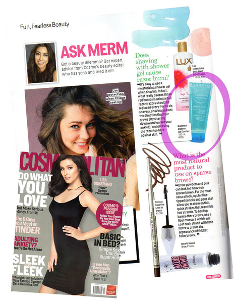 Cosmopolitan - Fun, Fearless and Beauty - Ask Merm - Bioderma - Atoderm Gel Douche