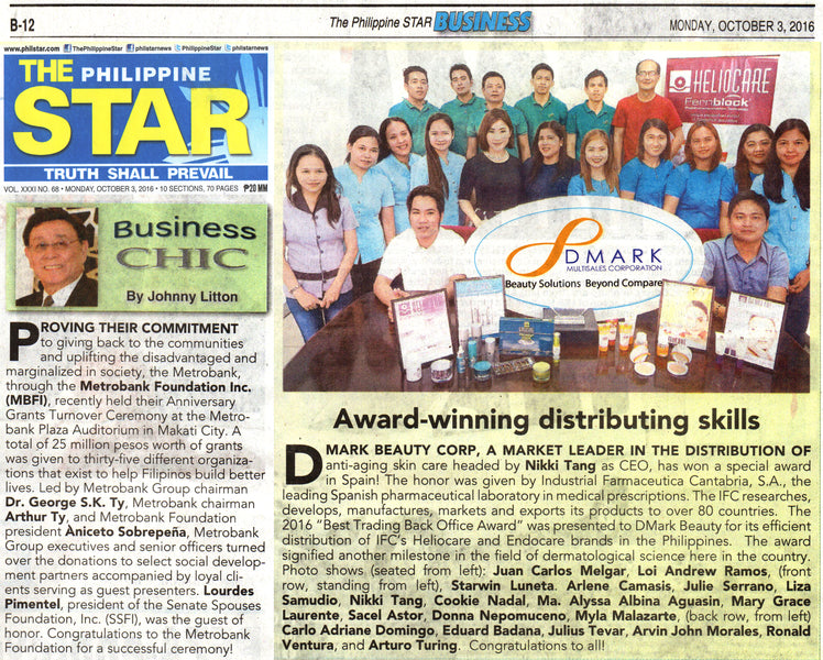 Award-Winning Distributing Skills