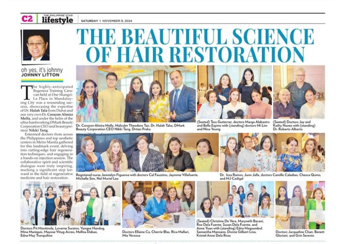 The ‘Beautiful Science of Hair Restoration’.