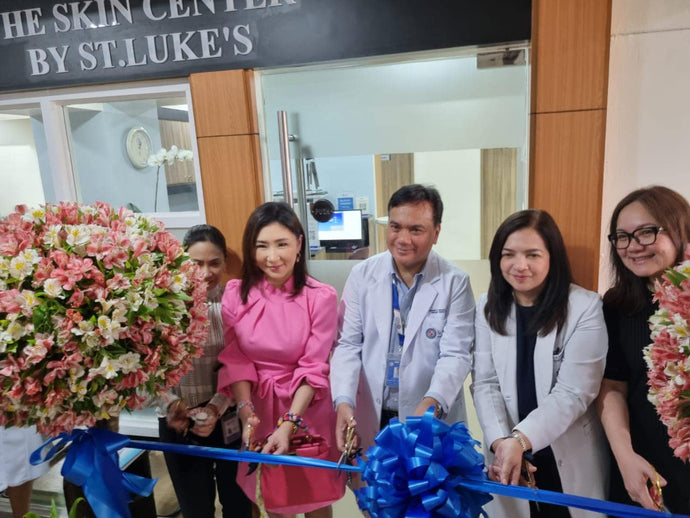 The launch of The Skin Center by St. Luke's Medical Center  - Quezon City.