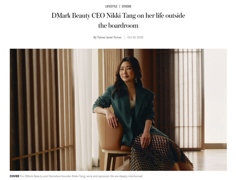 DMark Beauty CEO Nikki Tang on her life outside the boardroom