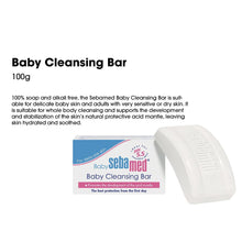 Load image into Gallery viewer, BABY CLEANSING BAR with description
