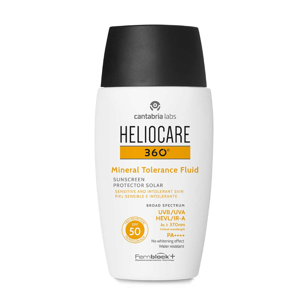 Heliocare 360º Mineral Tolerance Fluid SPF 50 – Dmark Beauty