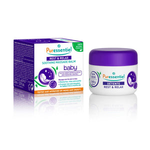 Puressentiel Rest & Relax Soothing Massage Baby Balm 30ml with box