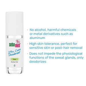 Sebamed Deodorant Lime Roll-On 50ml description