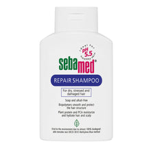 Load image into Gallery viewer, Sebamed Hair Repair Shampoo front
