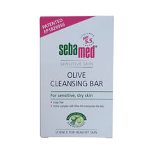 Load image into Gallery viewer, Sebamed Olive Cleansing Bar box back
